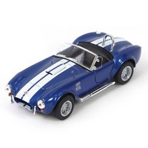 1965 쉘비 코브라 427 SC 미니카 1대32 스케일 (블루 화이트 옐로우 레드), 블루