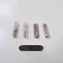 창작스튜디오놀자 타원 긴판 브로치핀 (37mm) 10입, 10개