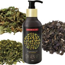 바른건강 순하고 자극없는 발효 어성초자소엽녹차 샴푸, 1개, 300ml