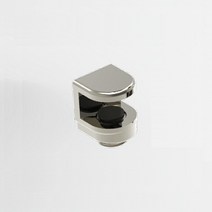 유리선반다보 원형 유리브라켓 8T 유리 선반받침대, 1개