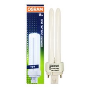오스람 램프 전구 형광등 DULUX D/E 18W FDL18 FDL18 4핀, 전구색(오렌지빛)
