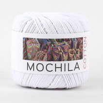 연일섬유 모칠라코튼, 40 흰색, 1개