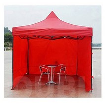 WINAIR 천막 바람막이 타프스크린 4면 세트 일반 [끈타입], 3mx3m(일반3m 3장 지퍼 3m 1장)_블루