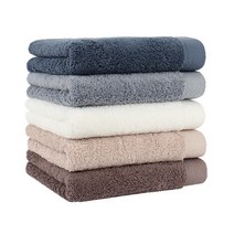 [송월타월] 호텔타올 앤티크 180g 10매 40수(코마사), 브라운