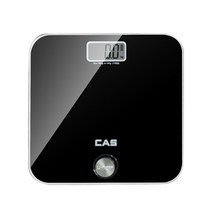 카스 디지털 체중계 X30 무전원 가정용 전자 180kg 100g, 검정