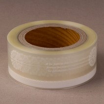 달곰베이킹 케익띠-화이트레이스(높이5cm길이50M)