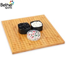 벧엘스포츠 2cm 대나무 바둑판 장기판 바둑알 장기알 바둑판세트 세트, 2cm 대나무 바둑판+장석3호P(특)+장기알, 1개