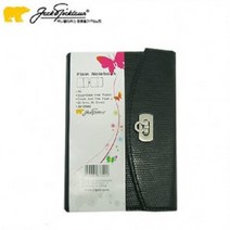 잭니클라우스 명품수첩 티케 (A6) 잠금장치 무지 수첩, 핑크, 1개