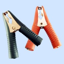 (ES) 어스집게 블랙1개+레드1개 / 클램프/악어/용접