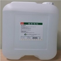워터포인트 증류수, 18L, 1개, 18L