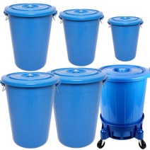 크린메이트 플라스틱통 만능용기 대형통 청통, 블루110L, 블루110L