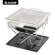 카즈미 헤스티아 챠콜 캠프파이어 MX 그릴, 1개