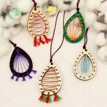 스트링드림캐처목걸이(10인용)-행운, 바늘추가(바늘추가 / 3000원 )