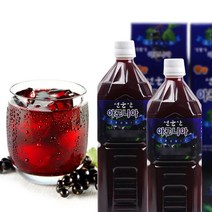 누리원 선운산 아로니아 원액 액기스 1.5L 아로니아즙, 2병