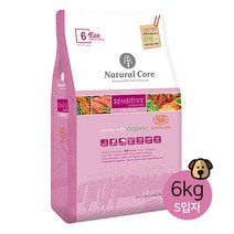 네츄럴코어 에코6 센시티브솔루션 연어 강아지사료 작은입자+사료샘플 간식, 6kg, 1개