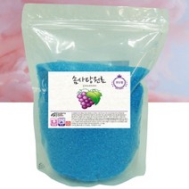 금강월드 색이 진한 솜사탕 설탕 재료 포도맛 1kg - 약 100명분, 1개
