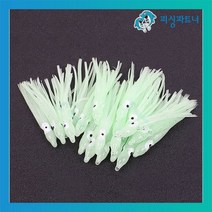 피싱파트너 꼴뚜기 루어 6cm 갈치채비 자작채비 DIY, 꼴뚜기루어 6cm 야광핑크(20개입)