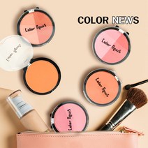 컬러뉴스 내추럴 블러셔 5g (거울 브러쉬 내장) 컬러5종 중 택1, no4, 1개