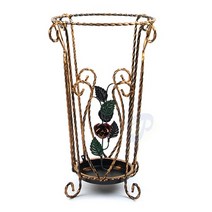 길쇼핑 우산꽂이(엔틱골드), 1개, 골드