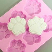 지안네이처 강아지발바닥6구 실리콘몰드
