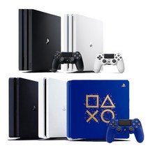 PS4 PRO 프로 1TB Slim 500GB 화이트 블랙 블루 모음., PS4 PRO 1TB 블랙