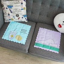 Viewlianz 뷰리언즈 여름 아이스 쿨 방석 쿨매트, 토끼