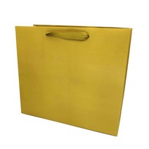 바미샵 브라운 종이쇼핑백 특대 무광 무지 선물포장, 1개