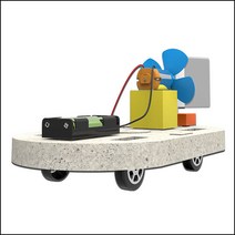 [과학키트 자람사이언스] 수륙양용 방향타 보트카(5인용) jr, 1인용