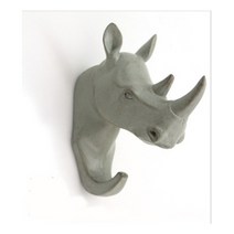 샵베니니 벽인테리어 장식 벽걸이, 15.코뿔소(그레이)