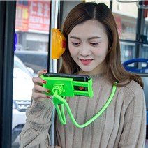마이리빙몰 플렉서블 스마트폰 넥거치대, 그린, 1개