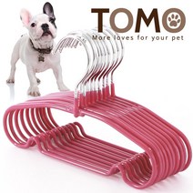 네이쳐리빙 토모 논슬립 강아지 옷걸이 M, 혼합 색상, 10개입