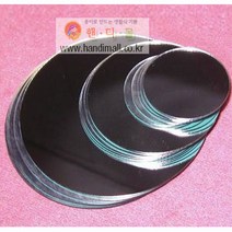 핸디몰 거울모음(원거울 깨지지않는 거울)안전거울 아크릴거울 하트거울/거울DIY, 깨지지않는 원거울(11cm)x10개