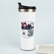 [디어타임] 주문제작 4CUT 스텐텀블러