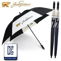 잭니클라우스 우산 75자동 이중방풍, 검정