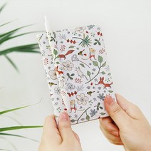 인디고 윌로우 패턴 여권케이스