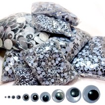 [KOMO] 비접착눈알 대량 - 크기선택, 10mm(2000개), 1개