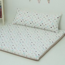 찬미디자인 1인 인견 특가형 롱쿠션+대방석세트 (평일12시까지당일발송), 아이스크림