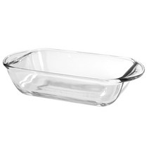 앵커호킹 파이어-킹 스퀘어 케이크 오븐 접시 20.3cm, Clear, 1개