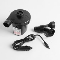 리아케이알 차량용 에어펌프 튜브 공기주입기 전동펌프 발펌프, 8_2WAY 전동 에어펌프/1220404