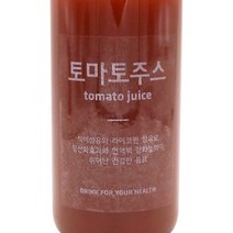 더치커피 외 스티커 모음전!, B-227 토마토쥬스 투명 스티커 30개, 1봉