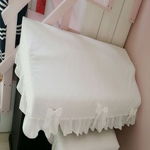 러블리하우스 피아노커버 덮개, 피아노맞춤커버(덮게만) 워싱백아이보리색