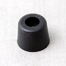 남선 도어스토퍼 벽체용-고무쿠션(검정) 방문 유리문 현관문닫힘 충격방지 도어스톱