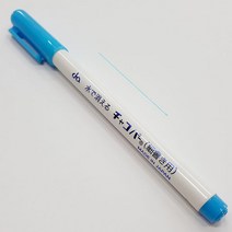 행복한다이세상 홈패션 부자재 총모음전 미싱 재봉틀 퀼트 각종부자재, 082. 차코 수성초크펜 파랑색(가는심)