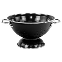 Calypso Basics 파우더 코티드 콜랜더 채반, Black