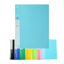 도리미 B4 클리어화일 20P 클리어파일, $V6T_연두
