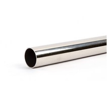 철물바다 스텐 파이프 1.0m, 실버, 1개