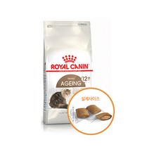 로얄캐닌 캣 에이징 12+ 노령묘 고양이 사료, 닭, 4kg, 1개
