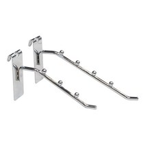 메쉬망 경사 볼 행거 크롬/휀스망 철망 후크 부속고리, 크롬 4볼, 1개