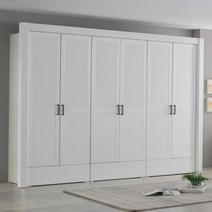 덴버 갤러리 10자 옷장, 화이트