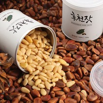 맛군 잣의 명품 강원도 홍천 잣, 1box, 백잣 2캔 (캔당 100g)